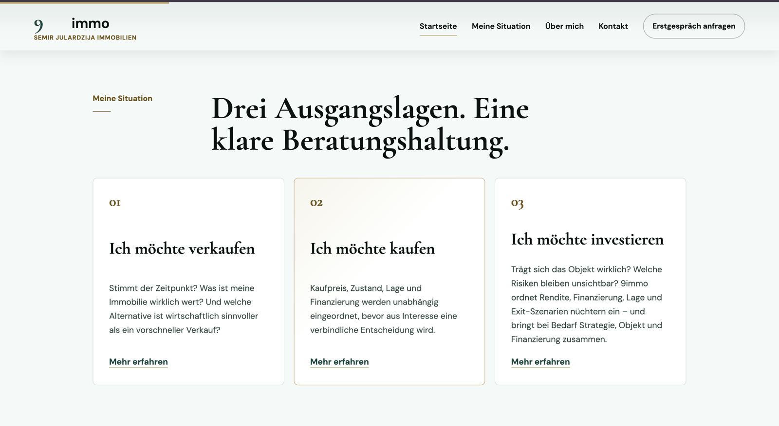 9immo Situationskarten für Verkauf, Kauf und Investmentberatung
